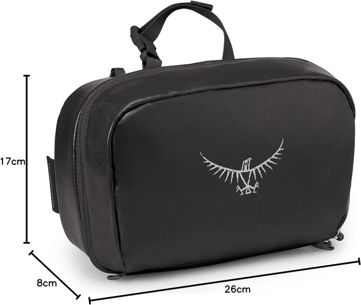 Osprey Unisex – Erwachsene Transporter Hanging Toiletry Kit Accessories Einheitsgrösse Schwarz, Einh
