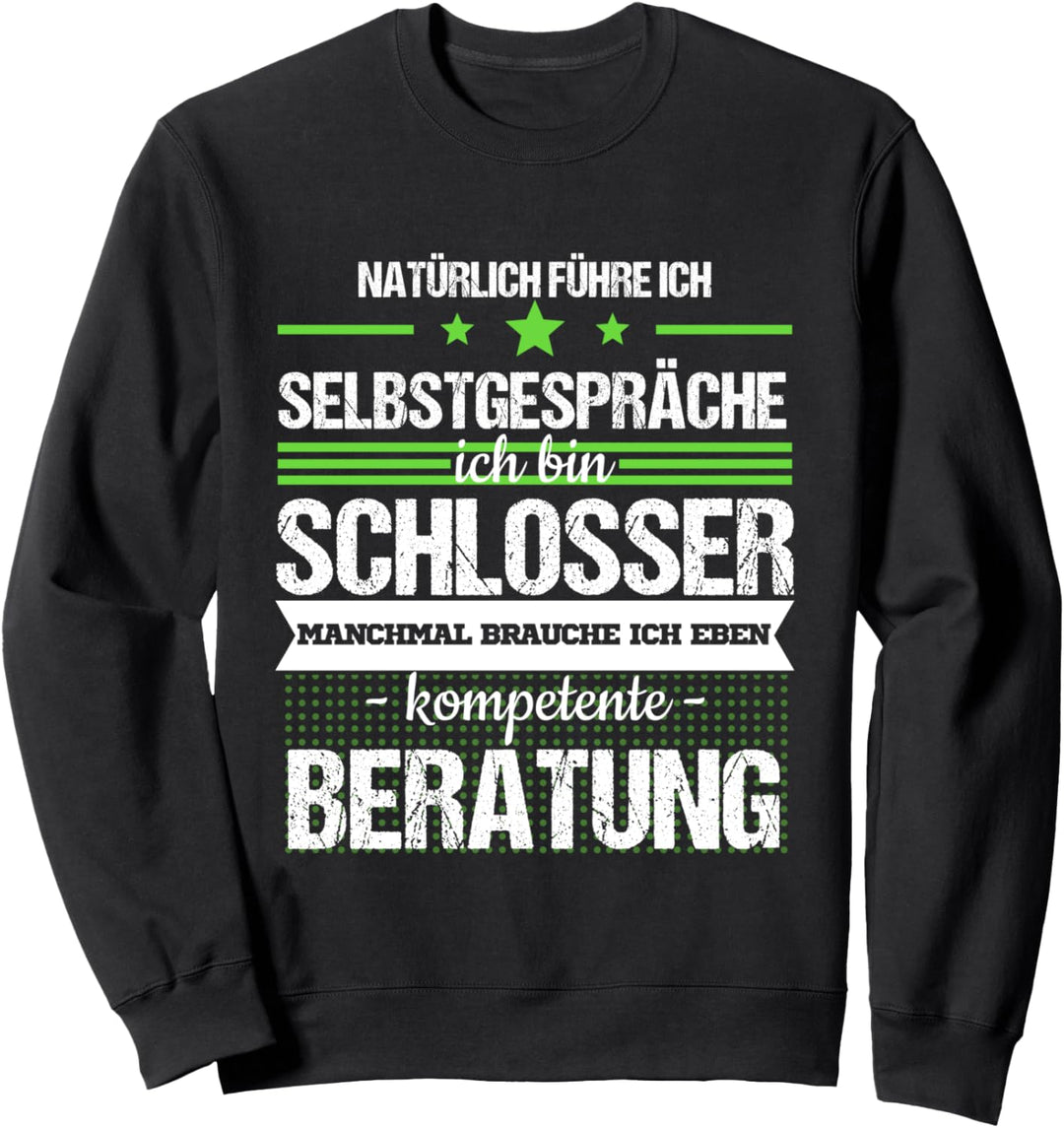 Schlosser Industriemechaniker Mechaniker Beruf Geschenk Sweatshirt