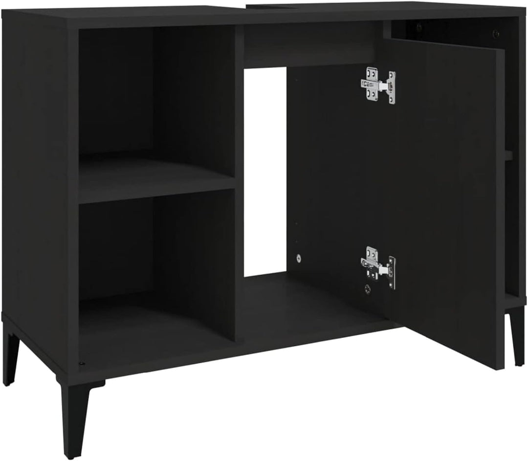 Tidyard Waschbeckenunterschrank Waschtisch Unterschrank Badmöbel Badschrank Badezimmerschrank Badezi