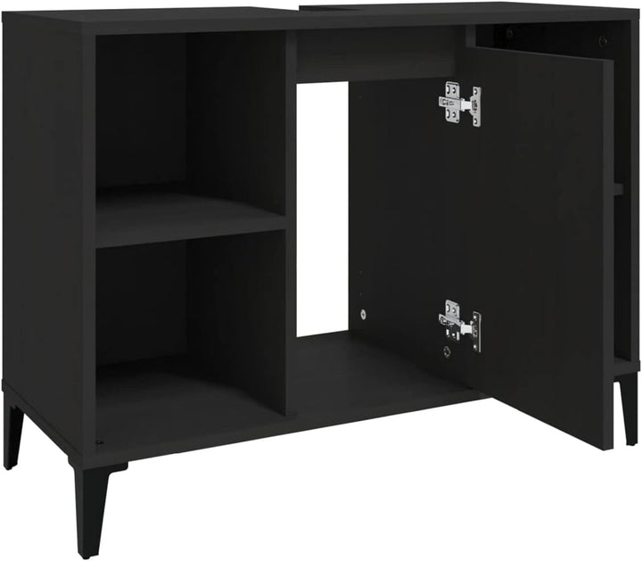 Tidyard Waschbeckenunterschrank Waschtisch Unterschrank Badmöbel Badschrank Badezimmerschrank Badezi