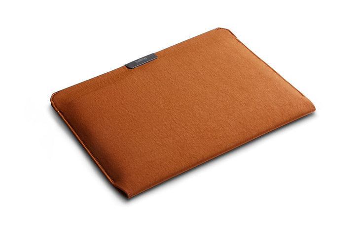 Bellroy Laptop Sleeve (14’’ Laptop, wasserabweisendes recyceltes Gewebe, Magnetverschluss) - Bronze,