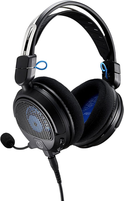 Audio-Technica GDL3 Offenes HI-FI Gaming-Headset Schwarz Black, Black