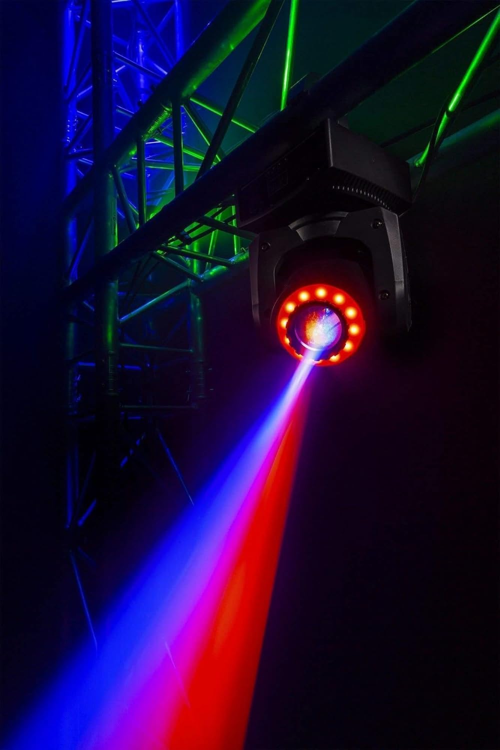 BeamZ Panther 35 - Moving Head LED und 35W LED - Vielseitiger und leistungsstarker DMX Movinghead, 7