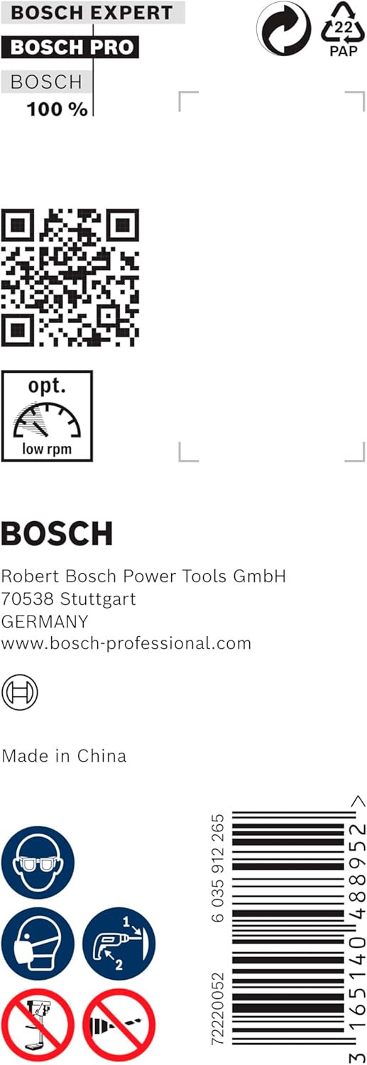 Bosch Professional Holzschlangenbohrer mit 1/4"-Sechskantschaft (Ø 28 mm) Durchmesser: 28/Gesamtläng