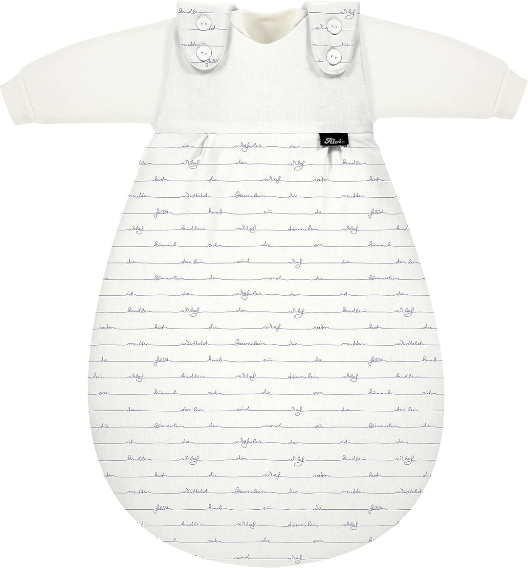 Alvi Baby Mäxchen Schlafsack 3-teilig Design Lullaby (Grösse 56/62), Grösse 56/62