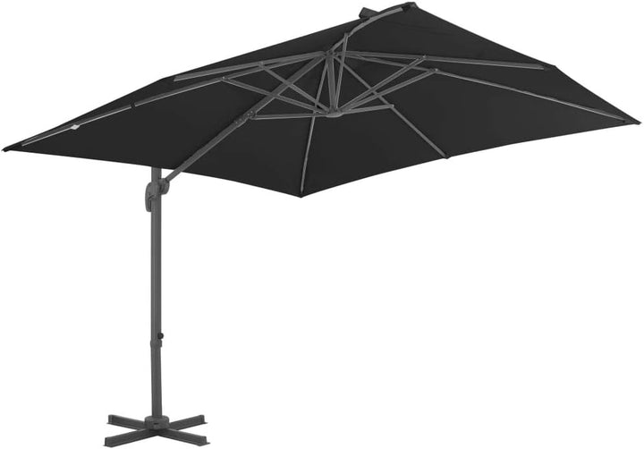 Tidyard Ampelschirm Sonnenschirm mit Aluminium-Mast Gartenschirm | Balkonschirm Terrassenschirm | So