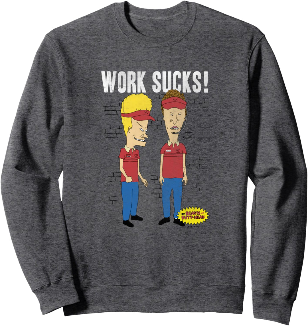 Beavis and Butt-Head At Work Sweatshirt