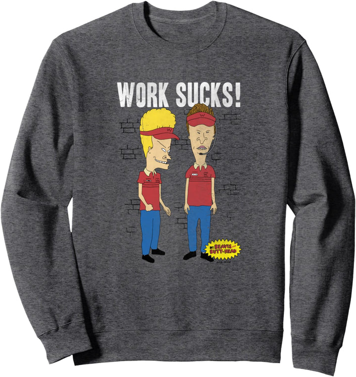 Beavis and Butt-Head At Work Sweatshirt