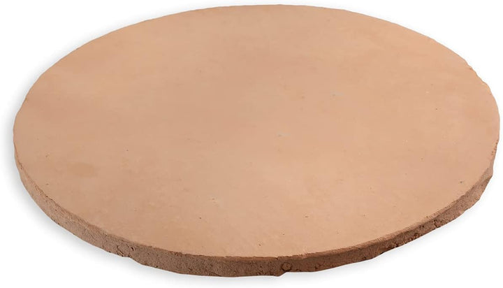 Megashopitalia Casapulla Keks aus Schamottestein für Pizza, Backofen, hergestellt in Italien (rund Ø