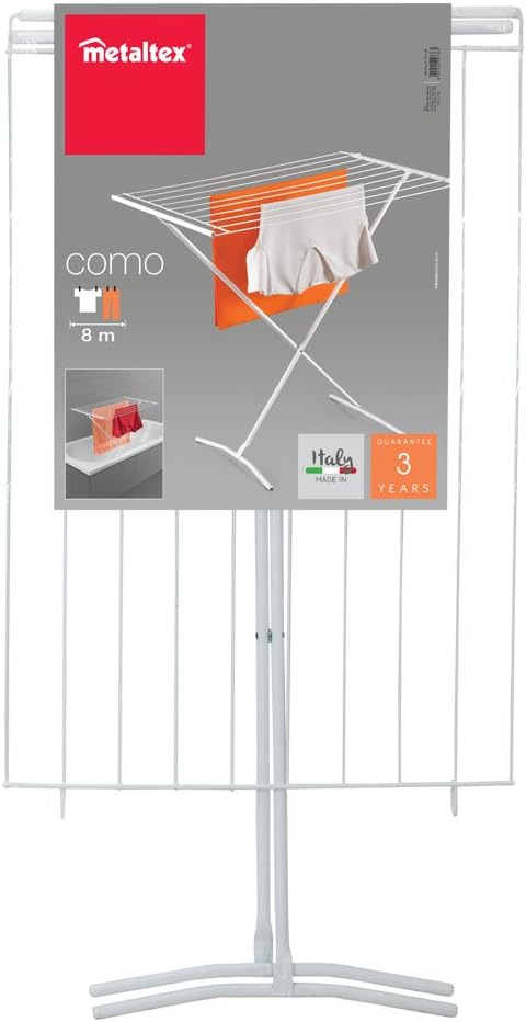Metaltex Como Wäschetrockner 8m Trockenlänge, 8m Trockenlänge