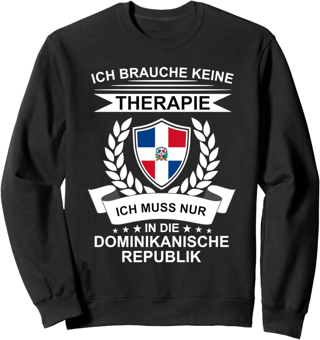 Dominikanische Republik Flagge Karibik Urlaub Dom Rep Sweatshirt