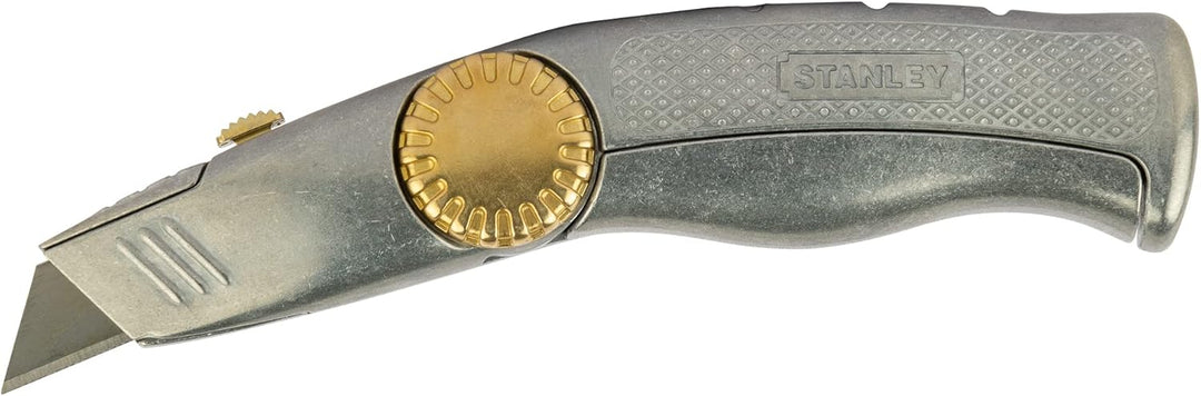 Stanley Fatmax Messer PRO 0-10-819 (mit einziehbarer Klinge, 205 mm Länge, robustes Zinkdruckgehäuse