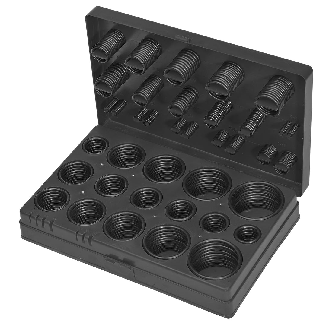 SW-Stahl S8045 O-Ring-Sortiment, 419-teilig I NBR & EPDM Gummi I 32 Grössen I 70 Shore I O-Ring Set