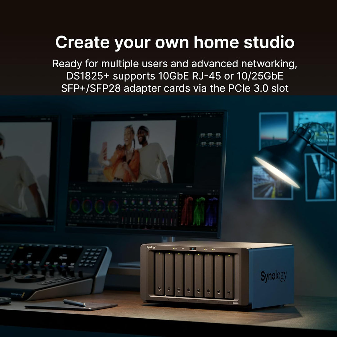Synology 8 Bay DiskStation DS1825+ (Diskless)