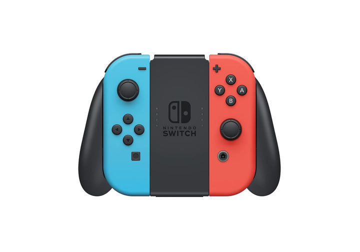Nintendo Switch-Konsole Neon-Rot/Neon-Blau & er-Set Pastell-Lila/Pastell-Grün, Neon-Rot/Neon-Blau Bu