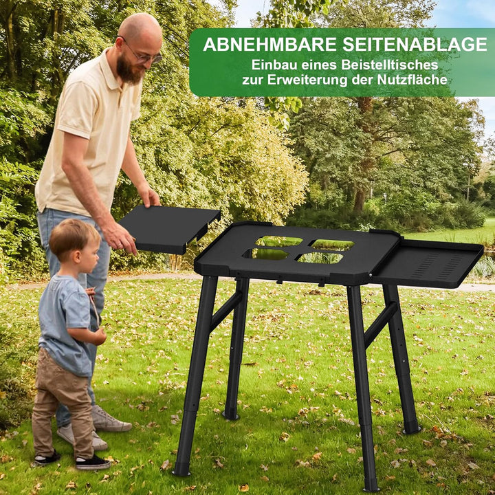 Grillständer für Ninja Woodfire Aussenbereich Grill - Elektrischer Aussenbereich BBQ Grill höhenvers