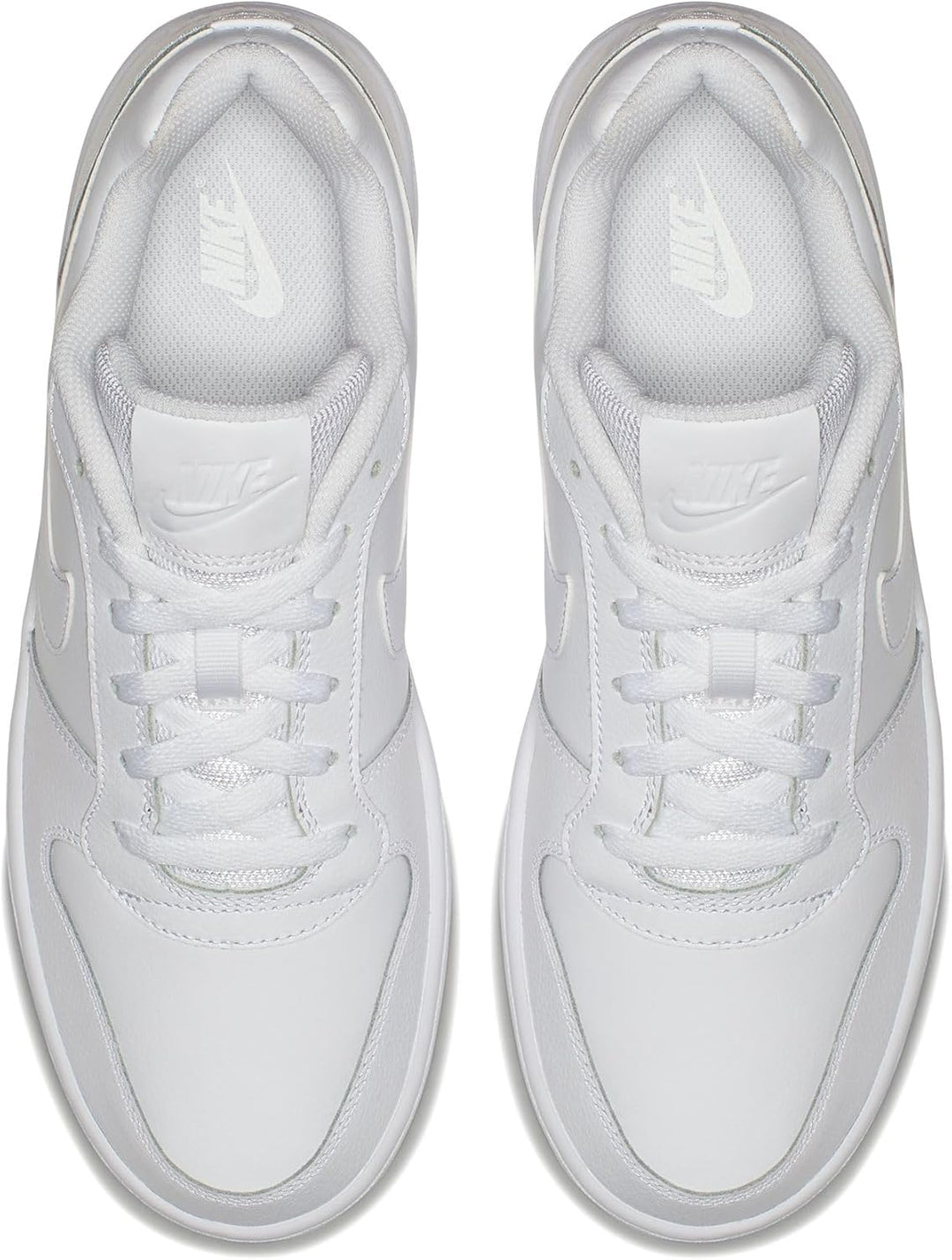 NIKE Men's Ebernon Loprem Basketball Shoes 41 EU Wei White White 100, 41 EU Wei White White 100