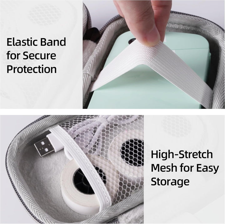 ORGSTA Label Maker Case Compatible S001 Label Maker, for ORGBRO X1 X3 NIIMBOT D11 D110 Label Printer