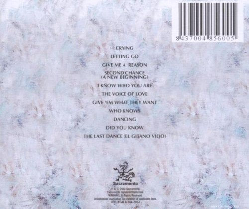 The Last Dance, Audio-CD