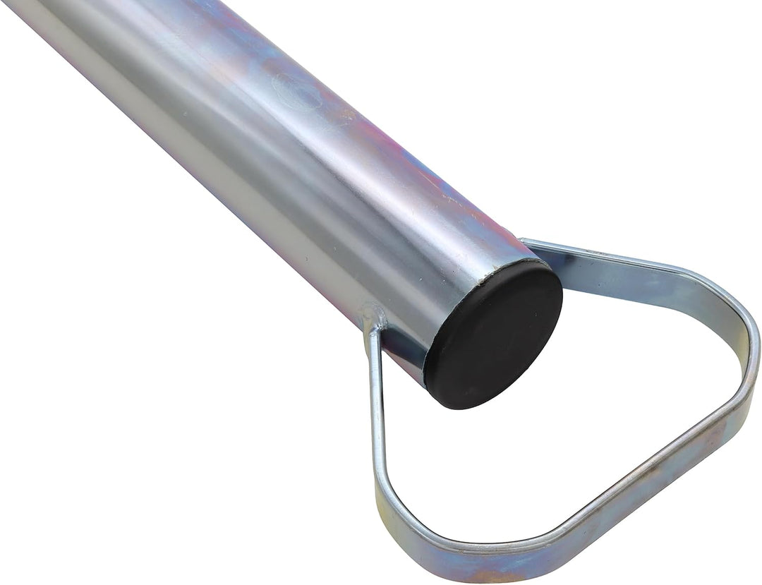 trailer parts4u Anhänger Stützen Stützrohr Abstellstützen 700mm 70cm Rohrstütze Stützfuss/wahlweise