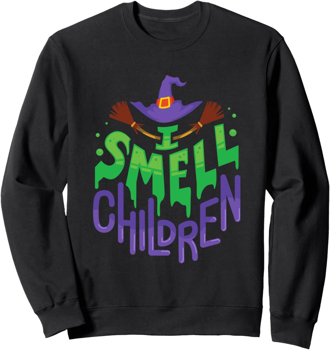 Lustiges Halloween Hexen Sweatshirt
