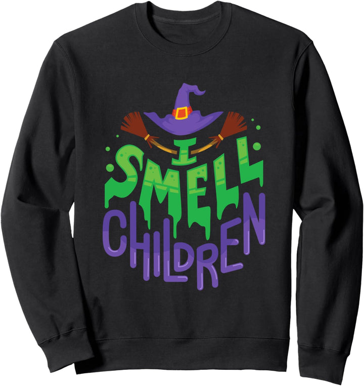 Lustiges Halloween Hexen Sweatshirt