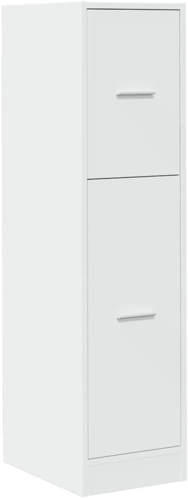 vidaXL Apothekerschrank, Ausziehschrank mit Stauraum, Allzweckschrank für Wohnzimmer Büro, Nischensc