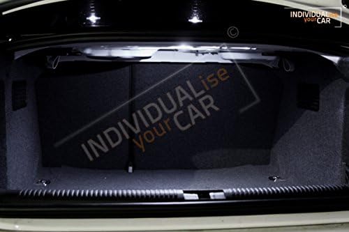 INDIVIDUALise your CAR Innenraumbeleuchtung SET für A4 B7 Limousine (Pure-White) Reinweiss, Pure-Whi