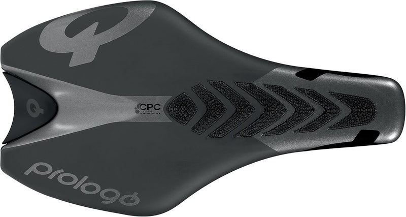 Prologo Tgale Tt Cpc Nack Grey Triathlonsattel, Anthrazit/Schwarz, 240x128mm