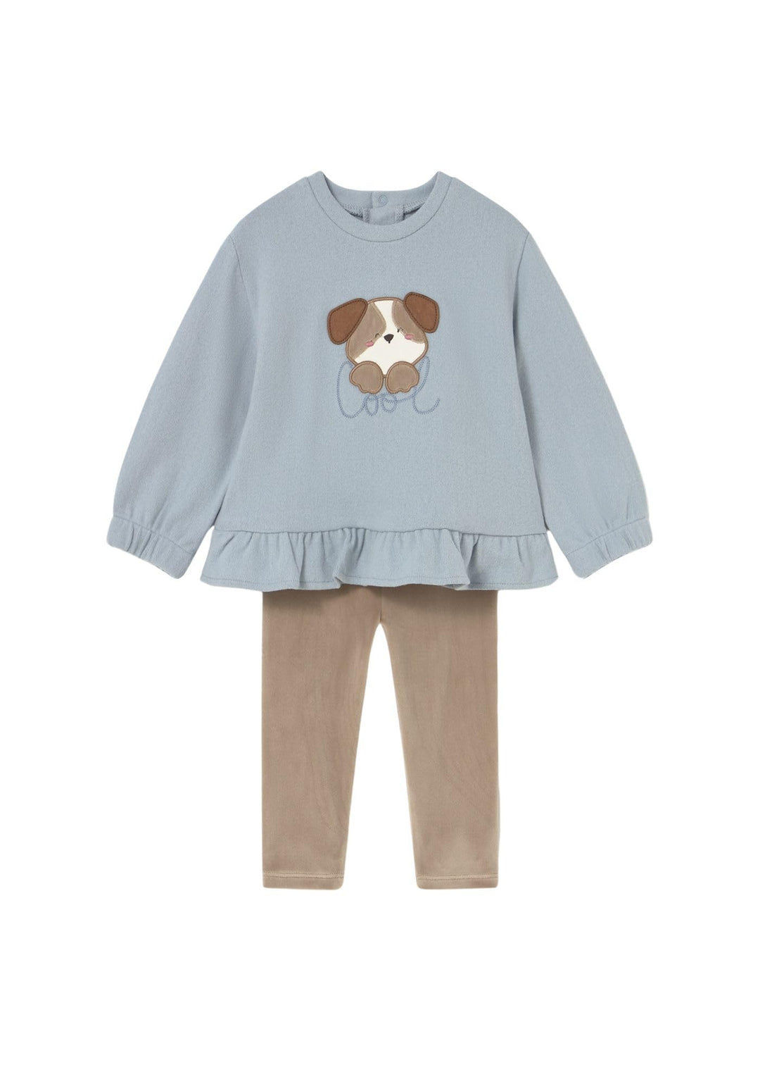 Mayoral Set Leggings Pullover für Baby - Mädchen Maulwurf 12 Monate, 12 Monate