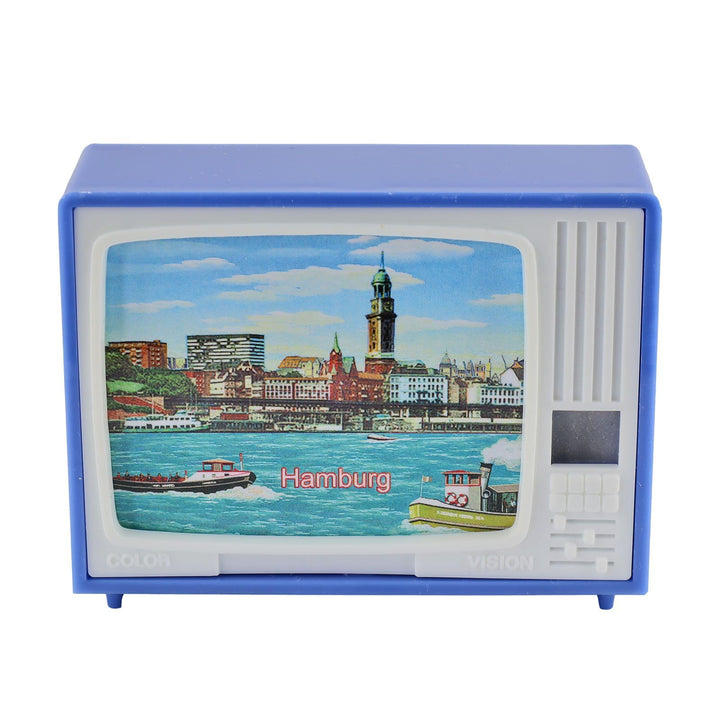 Freak Scene Gucki - klick-Fernseher - Hamburger Sehenswürdigkeiten - Hamburg - blau, Blau
