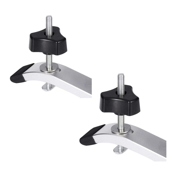 2 pcs Schnellspannklemmen-Set , aus Metall, für T-Nut-Schienen, Werkzeug zur Holzbearbeitung Platen