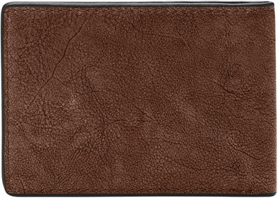 Fossil Herren Geldbörse Steven Leder Vordertasche 11,43 cm L x 1,27 cm B x 7,62 cm H Braun, Braun