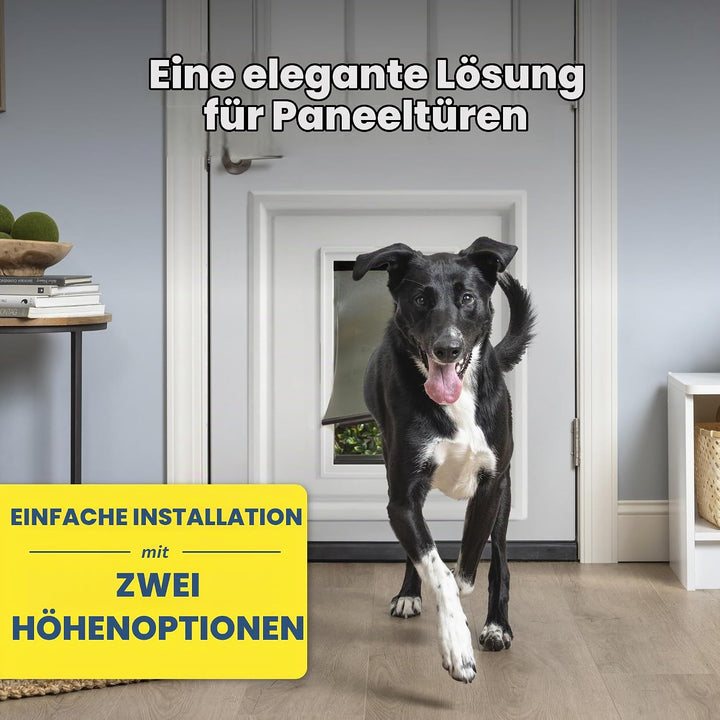 PetSafe Türeinsatz für Haustiere, Weiss, Weiss