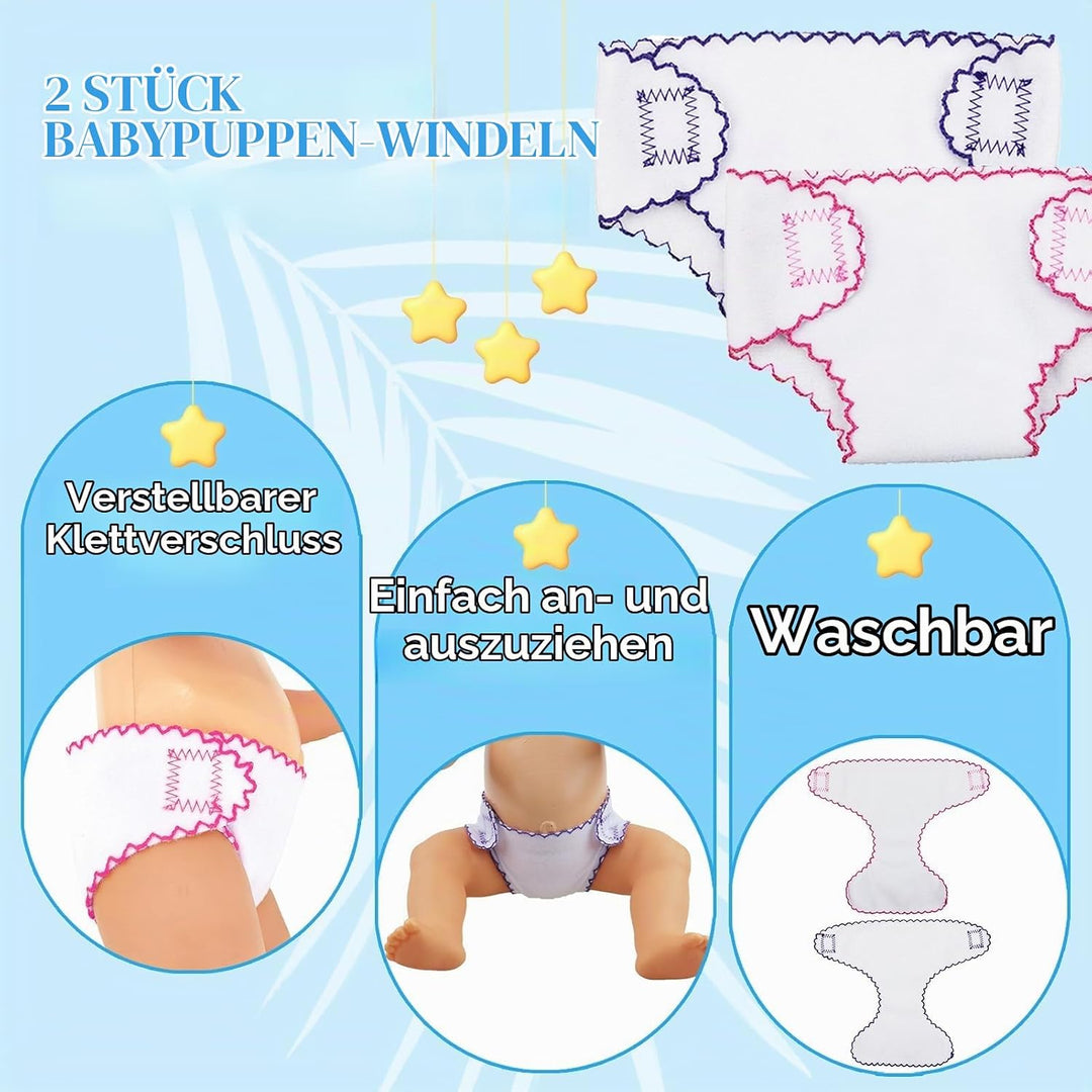 Magische Flasche Baby Puppe Milchfläschchen mit Schnuller, Magische Puppenflasche mit Verschwindende