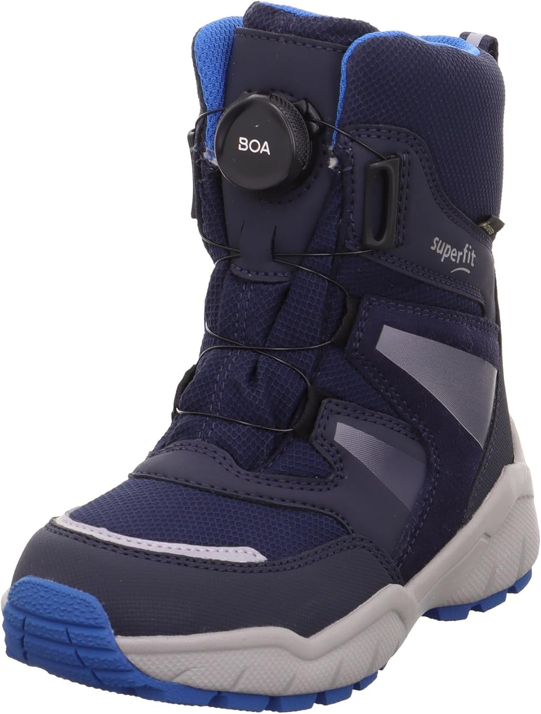Superfit Jungen CULUSUK 2.0 warm gefütterte Gore-Tex Schneestiefel, Blau 8000