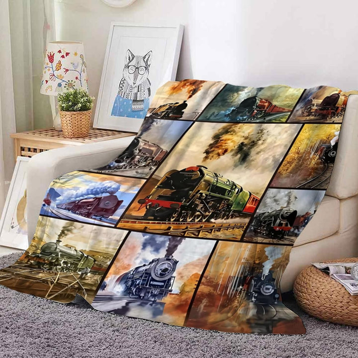 Traktormotiv Kuscheldecke für Kinder, Traktormotiv Weich Bequem Kunstfell Decke, Kuscheldecken für C