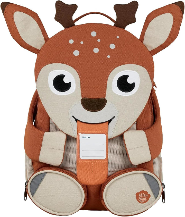 Affenzahn Kinderrucksack Grosser Freund | Kindergartenrucksack für Kinder von 3 bis 5 Jahren mit fun