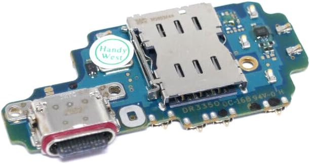 Kompatibel mit Samsung Galaxy S23 Ultra 5G SM-S918B/DS S918B Ladebuchse Flex SIM Karte Leser Type-C