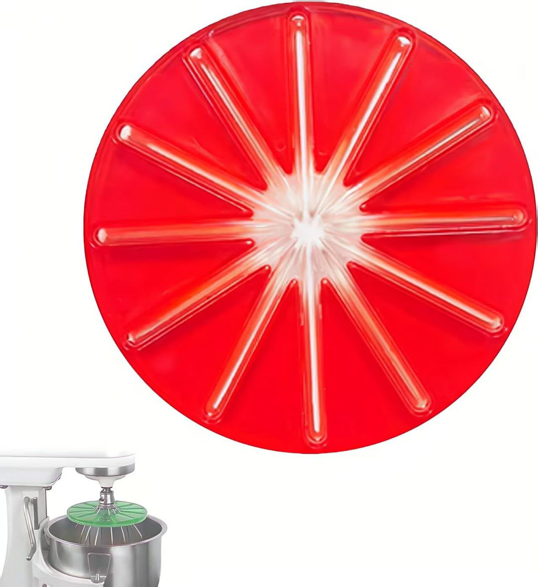 Rührkopf Spritzschutz, Mixer-Schneebesen-Schaber, Wiederverwendbare Standmixer-Aufsätze, Standmixer