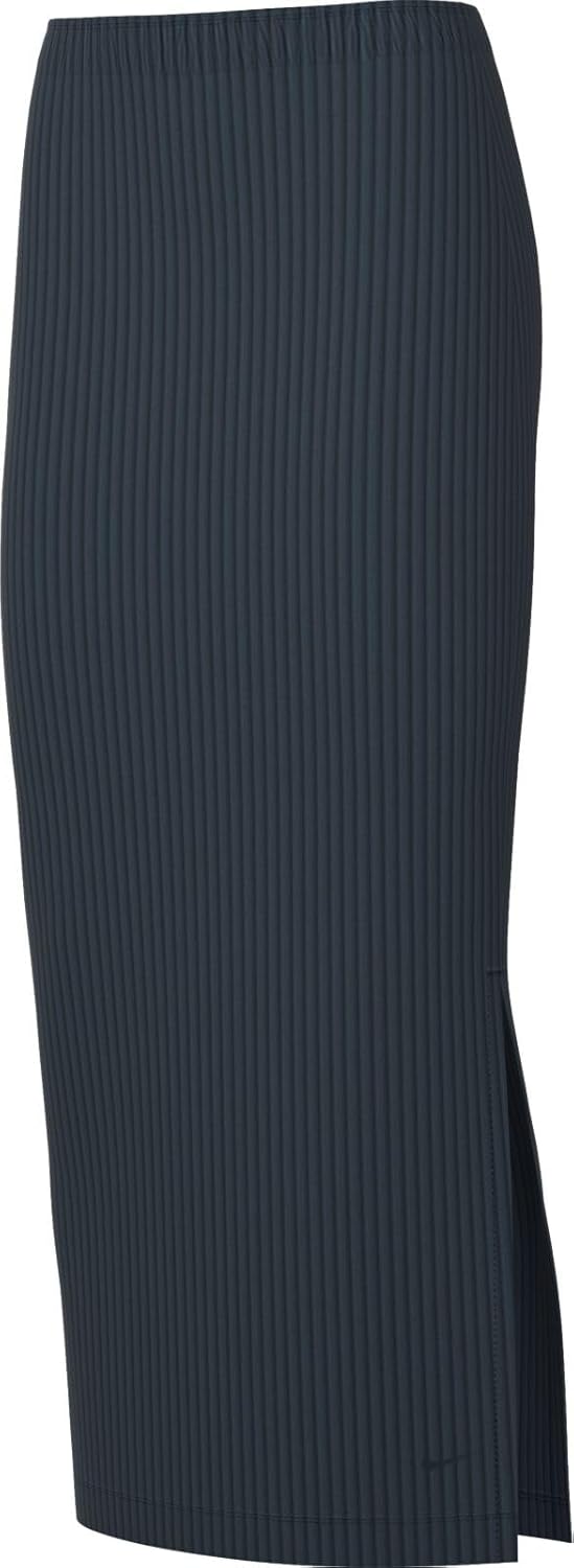 Nike Damen W NSW Nk Chll KNT Rib Md Skirt Rock XXL Armory Navy/Armory Navy, XXL Armory Navy/Armory N