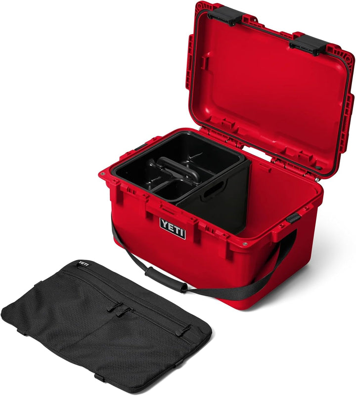 YETI Loadout go Box 2.0, 30 Rescue Red, Rescue Red