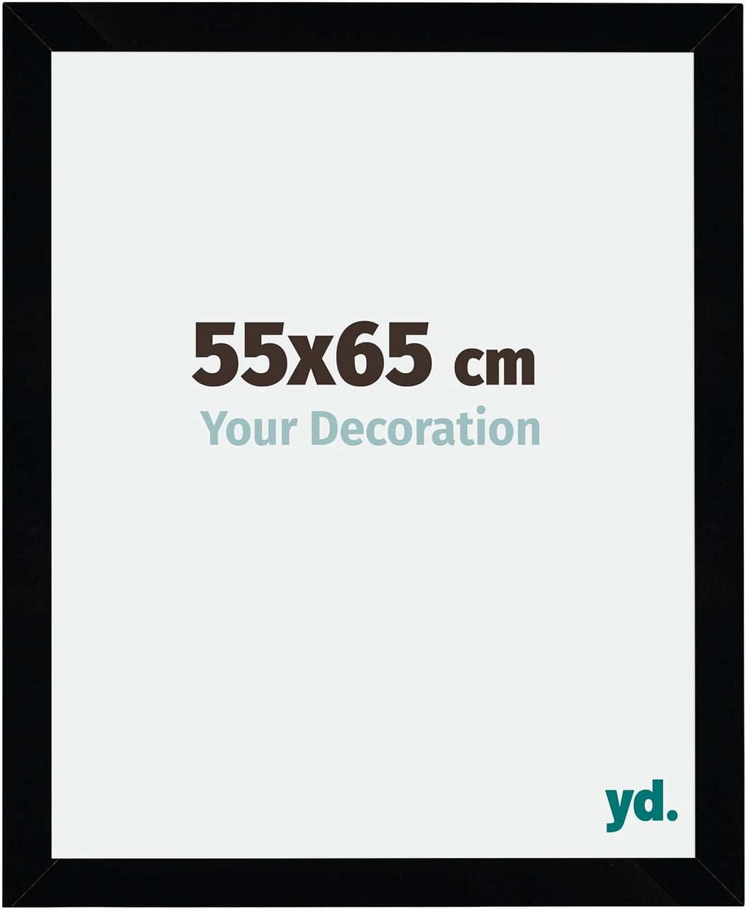 yd. Your Decoration - Bilderrahmen 55x65 cm - Bilderrahmen aus MDF mit Acrylglas - Antireflex - Ausg