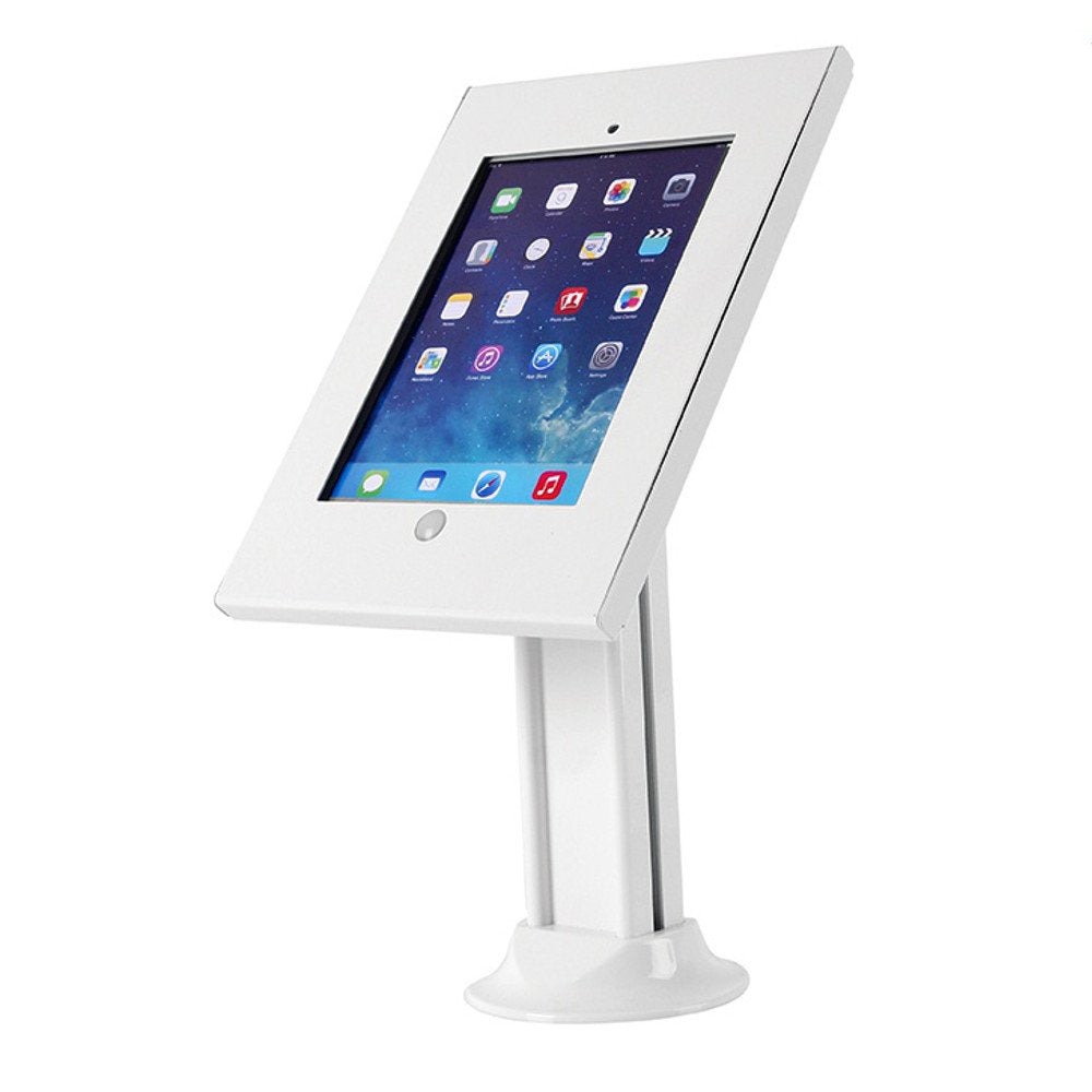 Maclean MC-677 Universal Tablet Tischhalterung mit Sicherheitsgehäuse Kompatibel mit iPad 2/3/4/ Air