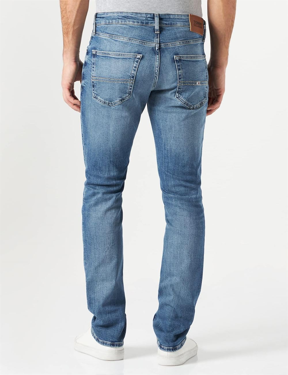 Tommy Jeans Herren Hose 30W / 34L Denim Medium, 30W / 34L Denim Medium