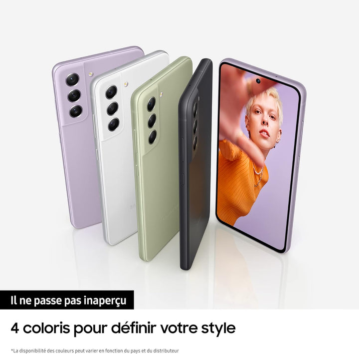 Samsung S21 FE 128GB 5G Blanc Black, Black