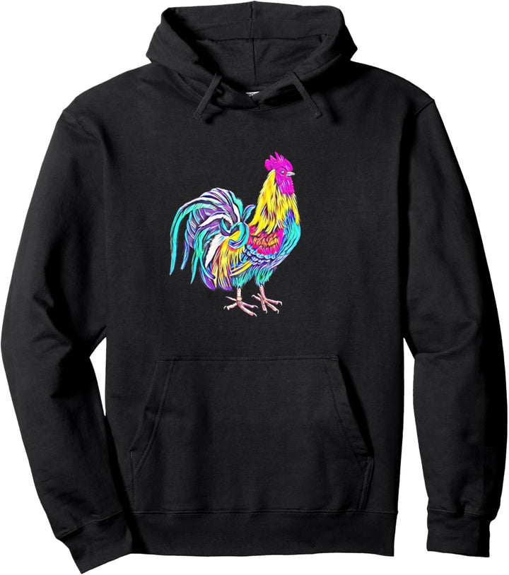 Hahn Huhn Landwirt Nutztiere Bauernhof Tiere Hühner Pullover Hoodie