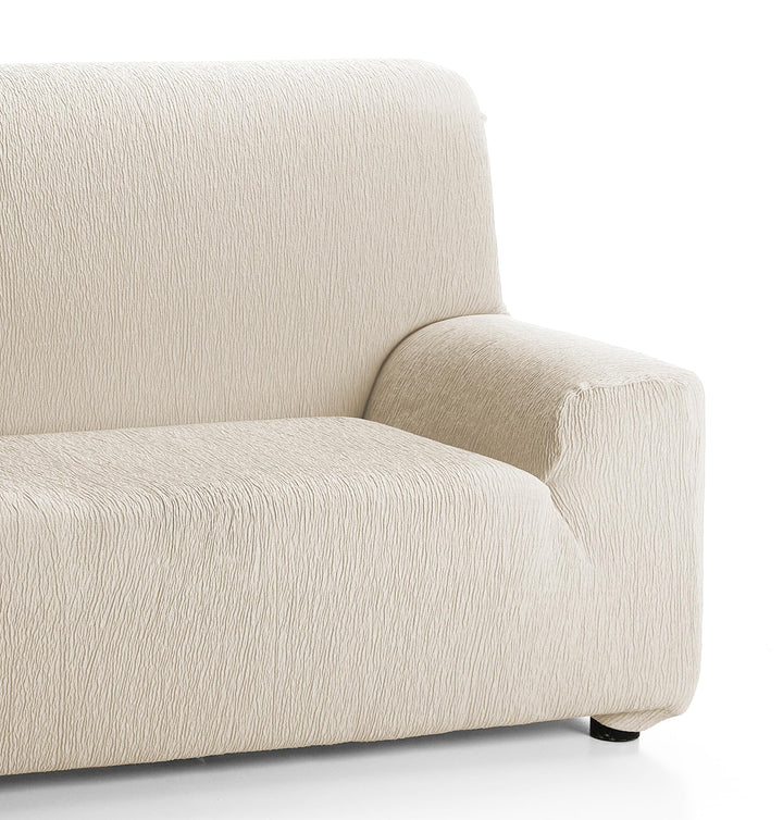 Martina Home Elastischer Sofabezug Modell Emilia 4 Plätze Elfenbein 4 Sitzer Elfenbein, 4 Sitzer Elf