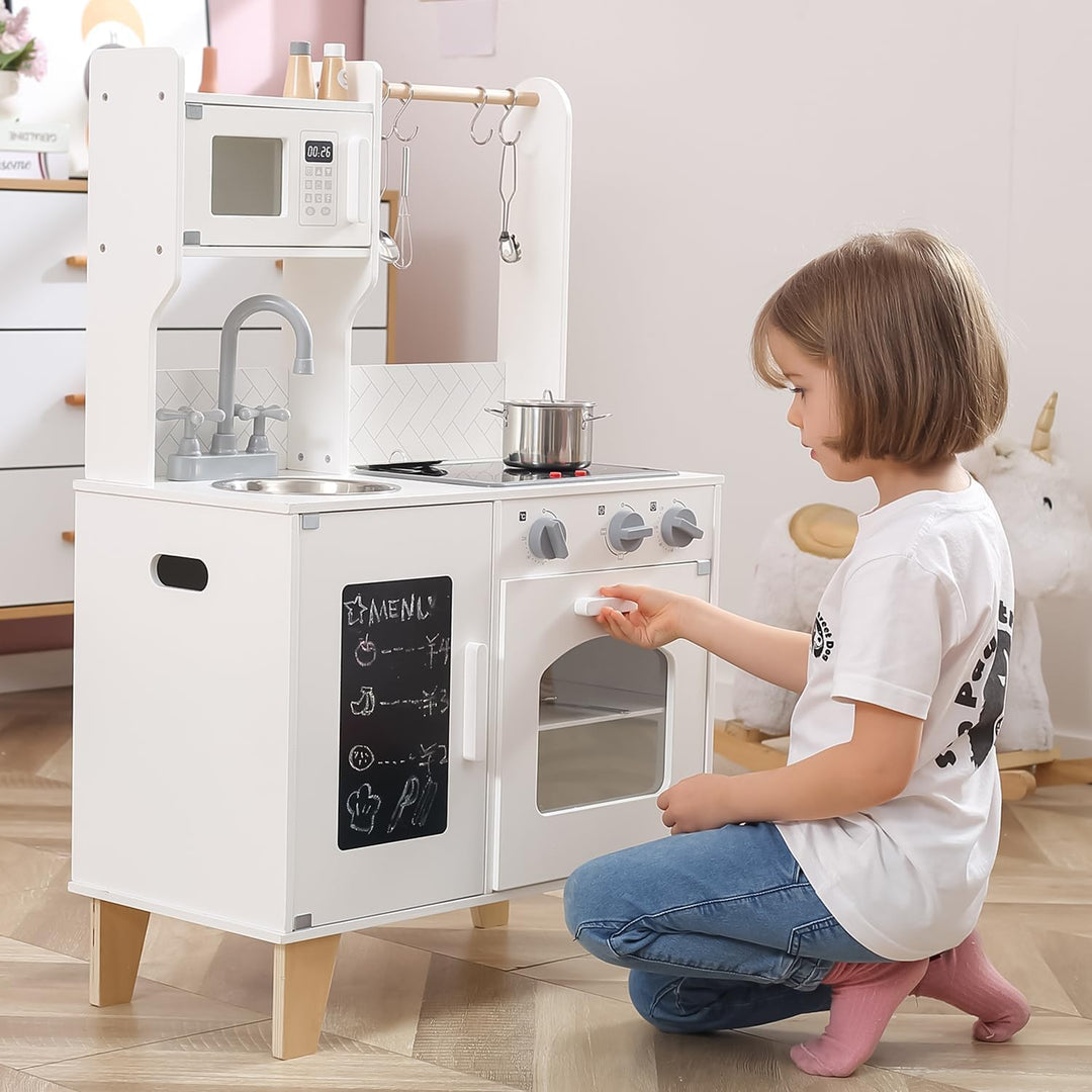 PolarB Play Kitchen White