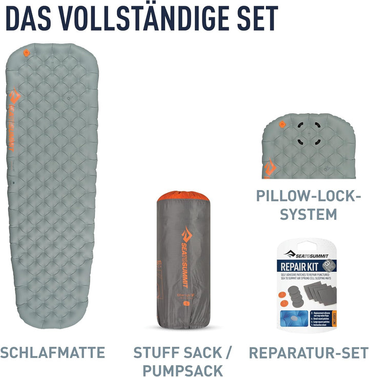 Sea to Summit - Ether Light XT Extreme Insulated Air Isomatte Large - Schlafmatte Für Frauen - Therm